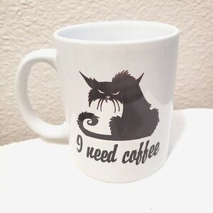 * Coffee mug, I need coffee